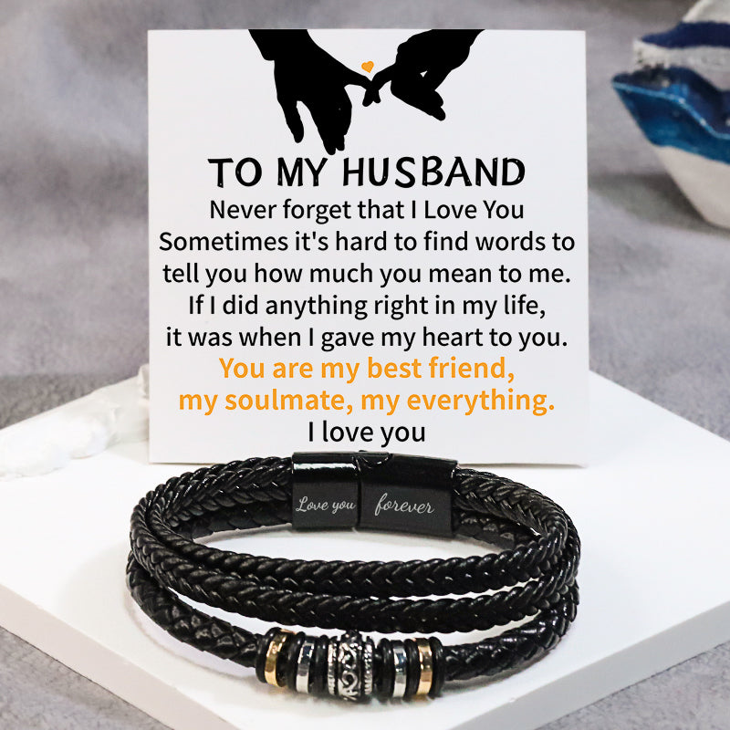 For Husband - You Are My Everything - Double Row Bracelet